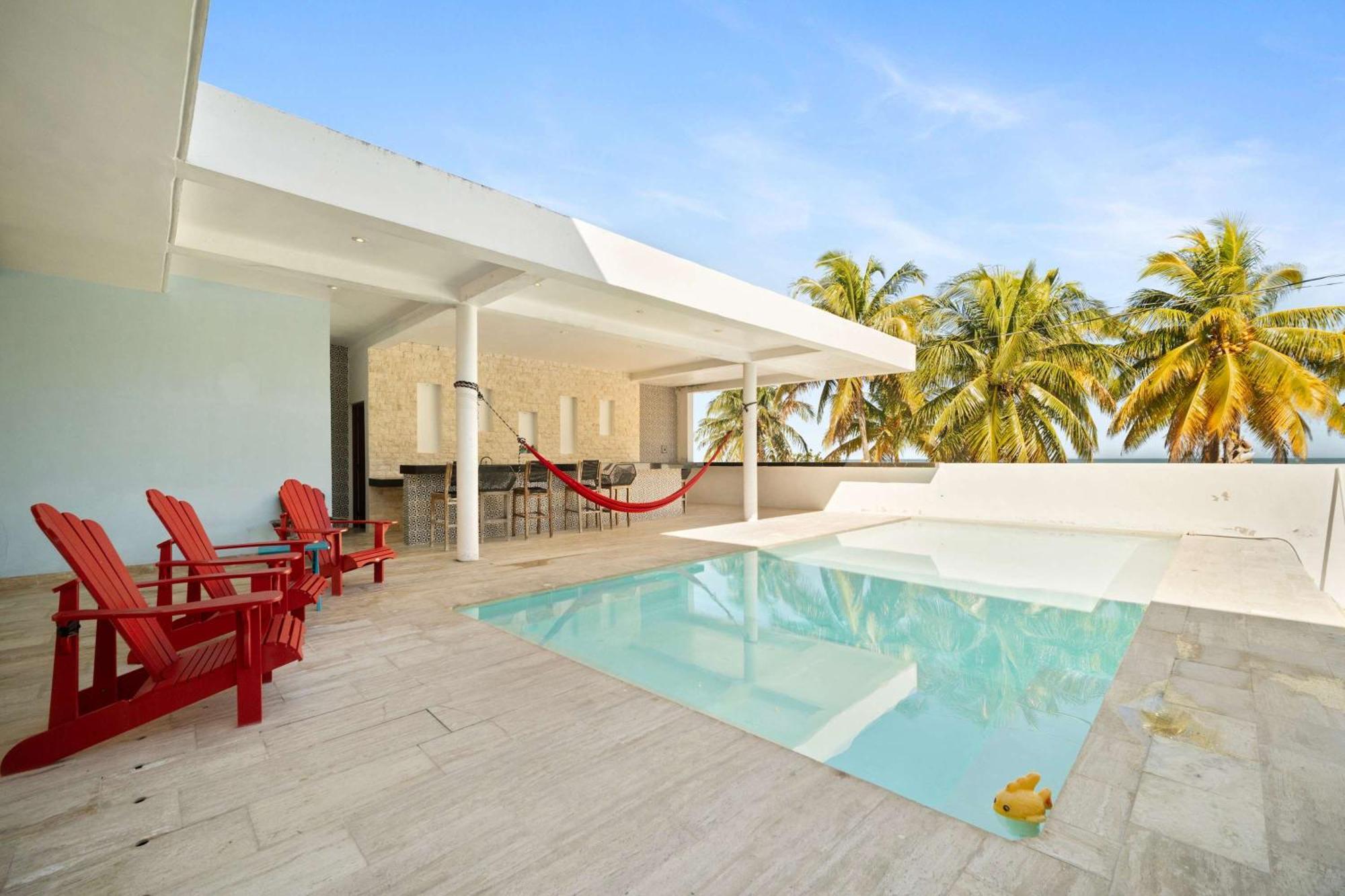 Beachfront Coco Modern Designer House By Peninsula Stays San Crisanto Luaran gambar