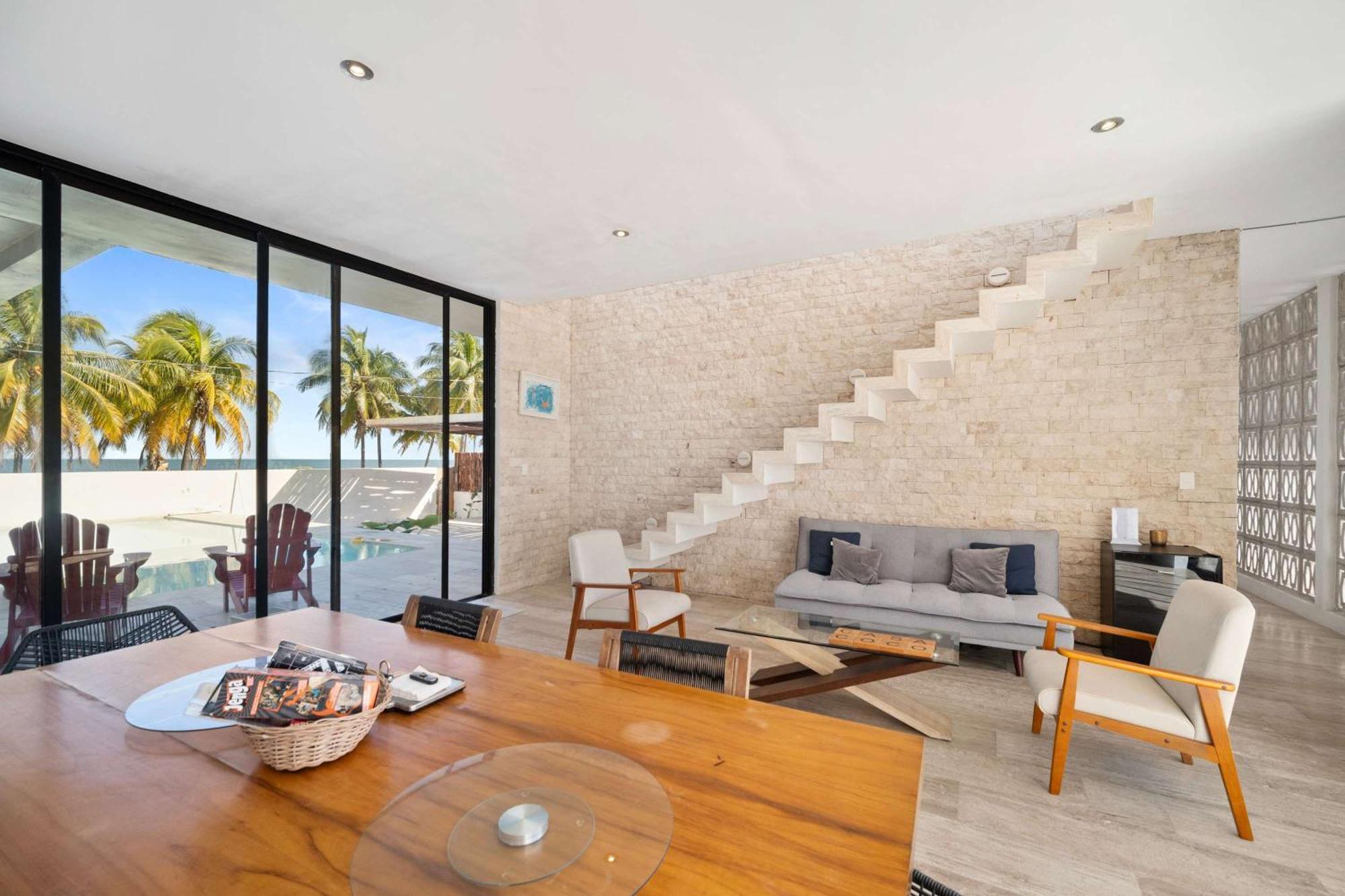 Beachfront Coco Modern Designer House By Peninsula Stays San Crisanto Luaran gambar