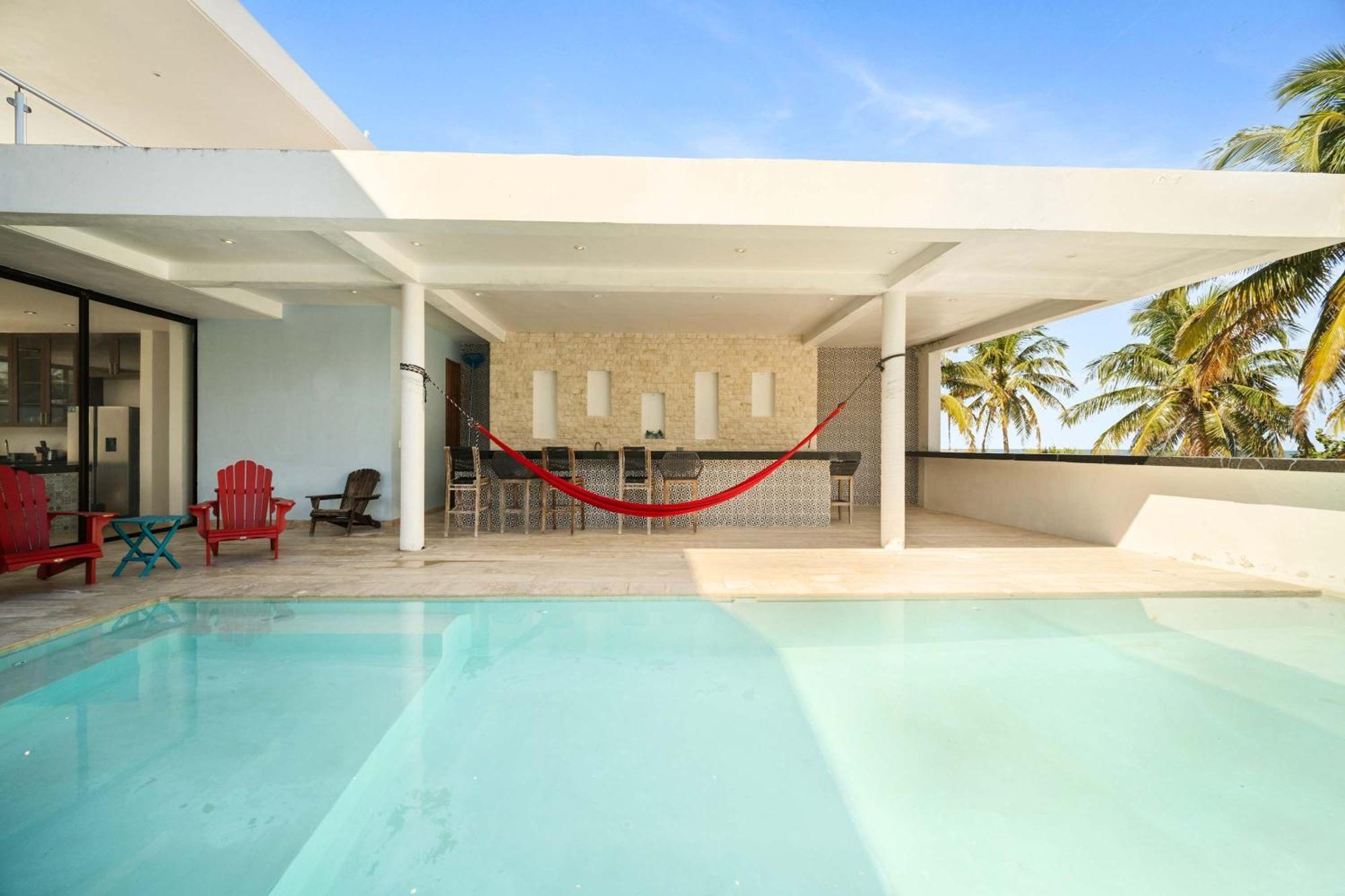 Beachfront Coco Modern Designer House By Peninsula Stays San Crisanto Luaran gambar
