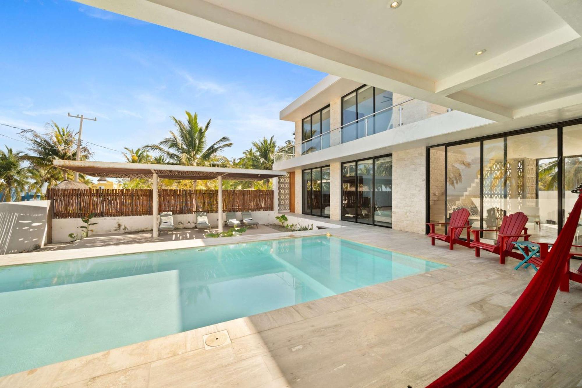 Beachfront Coco Modern Designer House By Peninsula Stays San Crisanto Luaran gambar