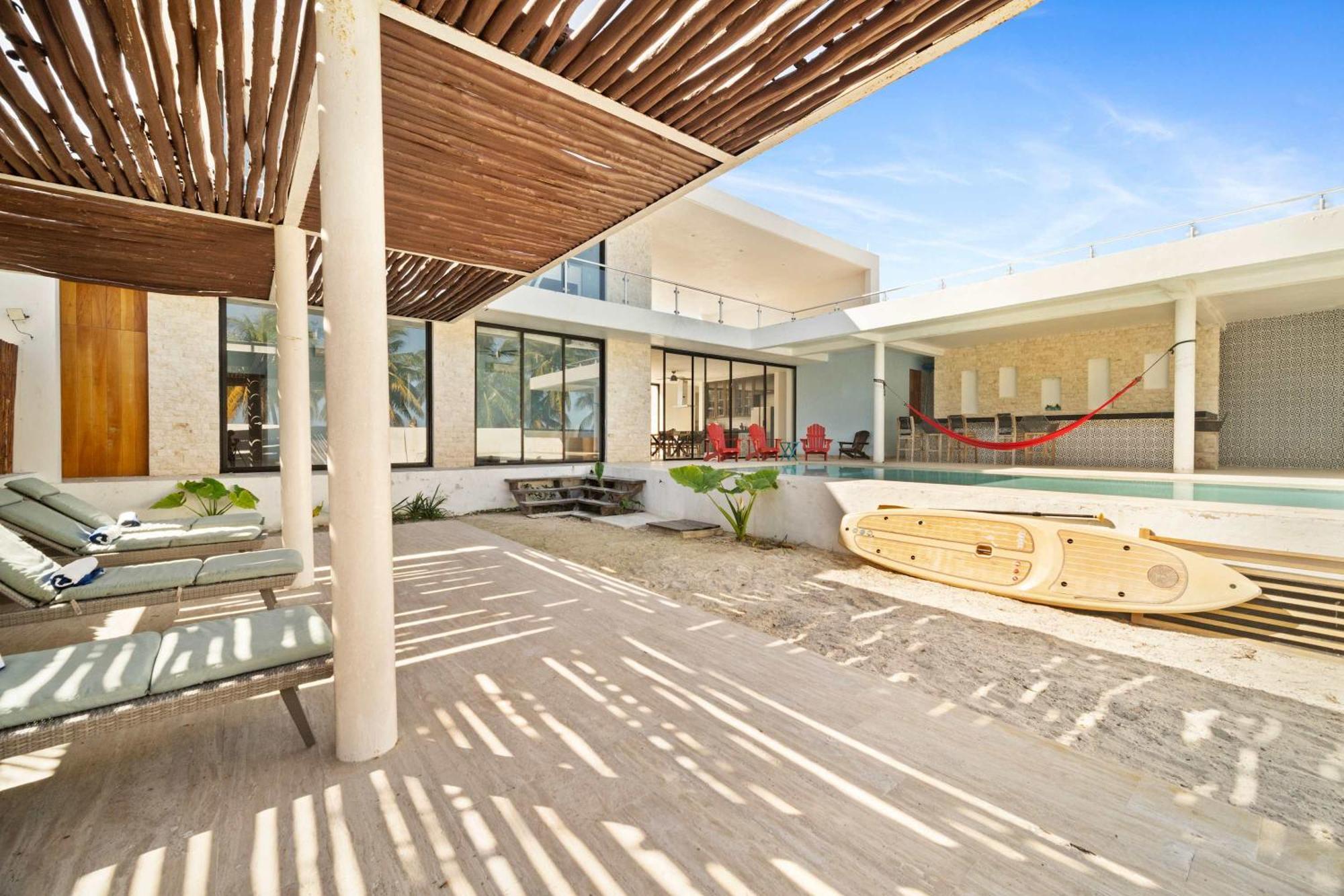 Beachfront Coco Modern Designer House By Peninsula Stays San Crisanto Luaran gambar